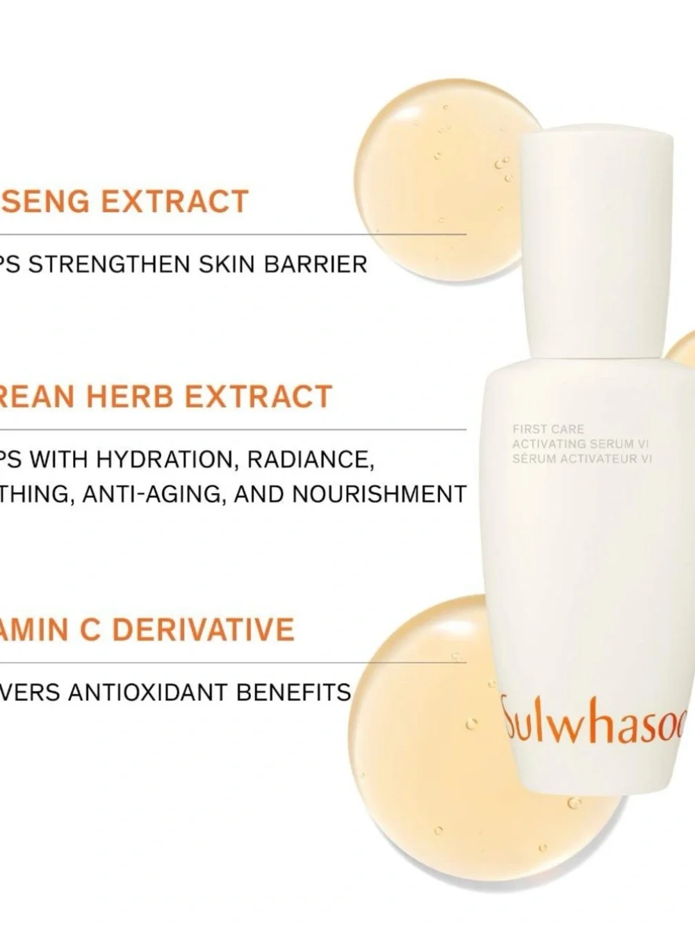 Sulwhasoo First Care Activating Serum VI 8ml Exp 7/26
